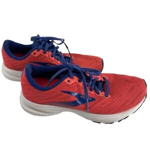 Brooks LAUNCH 7 Running Shoes Coral/Claret/Blue Lightweight Women's Size…